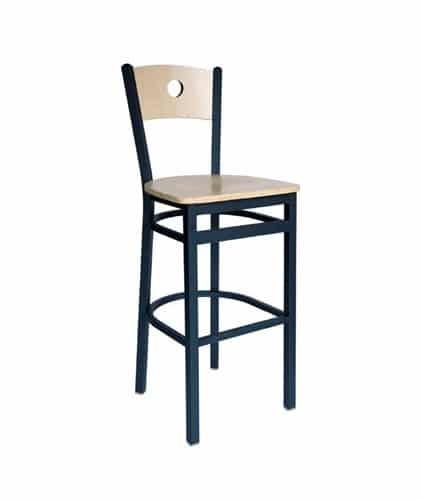 2152b wood metal darby line stool 1 1