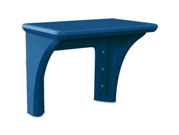 7605 molded plastic desk 1 2