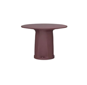: Molded Plastic Cylinder Base 42" Table (668)