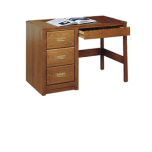 Lucerne Open Leg Pedestal Desk (WC-L-DKP-4224-BBF)