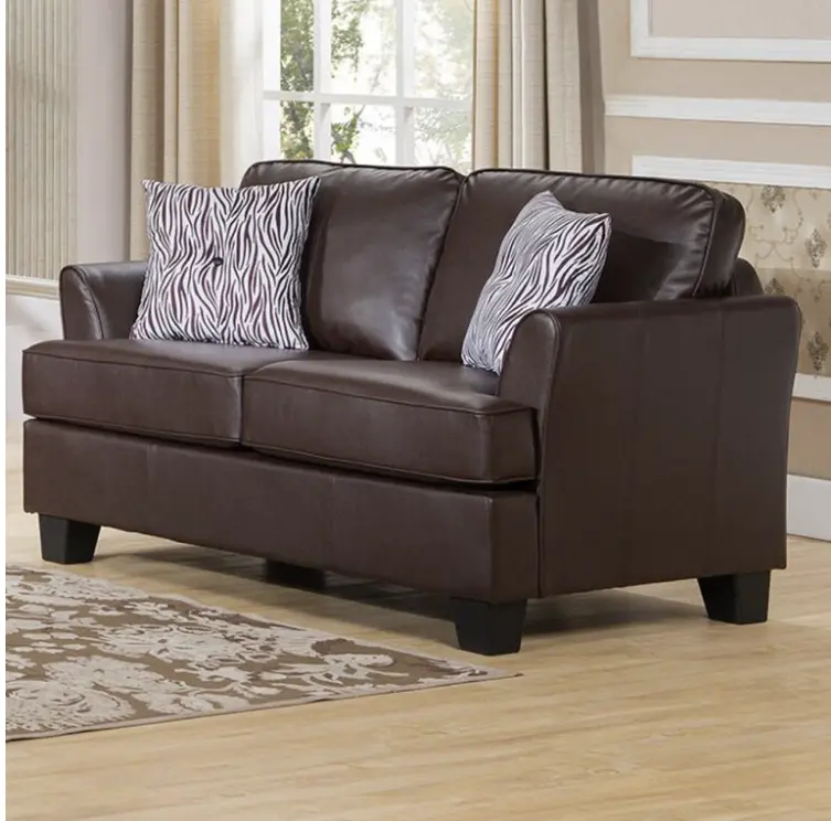 Brighton Loveseat Brown