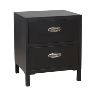 Morris Metal 2 Drawer Night Stand