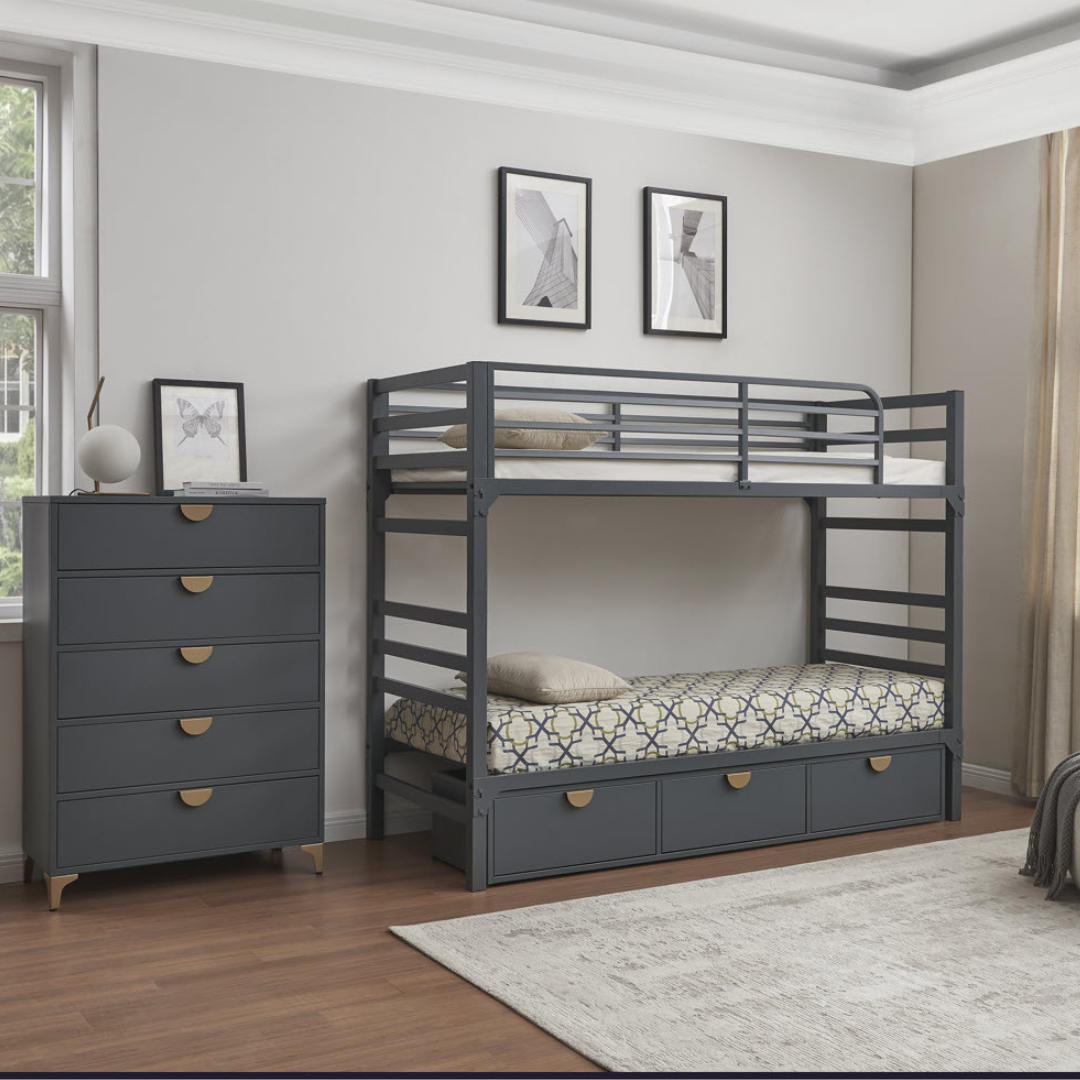 Astoria Bunk Bed Cot, Twin, Twin XL, Full, Queen (QUICK SHIP) - Image 3