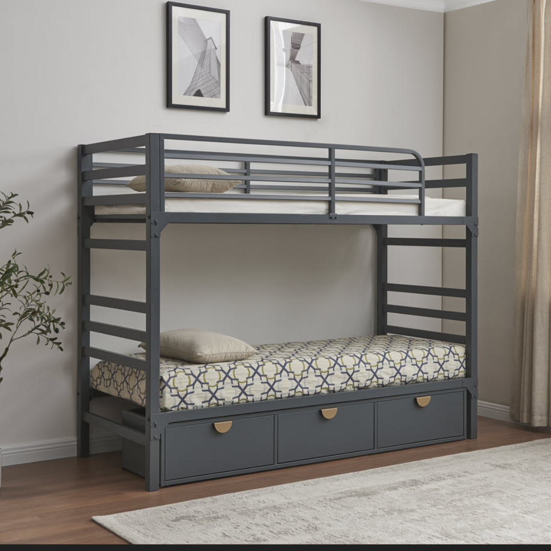 Astoria Bunk Bed Cot, Twin, Twin XL, Full, Queen (QUICK SHIP) - Image 2