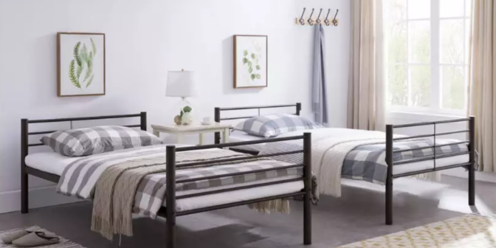 Metal Convertible Bunk Bed