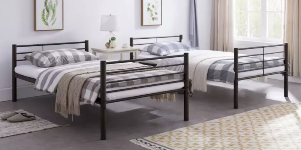 Metal Convertible Bunk Bed