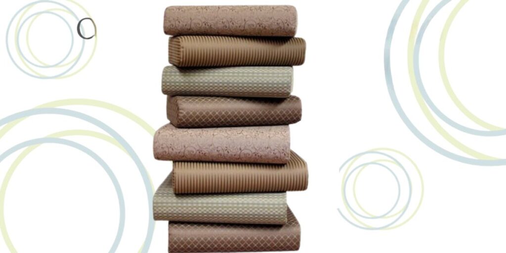 A stack of pillows arranged in a circle, creating a cozy and inviting atmosphere.