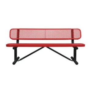 8' Metal Bench (B6WBP6)