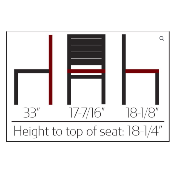 Outdoor Teak Chair (OM-CM-TK) (QUICK SHIP) - Image 3