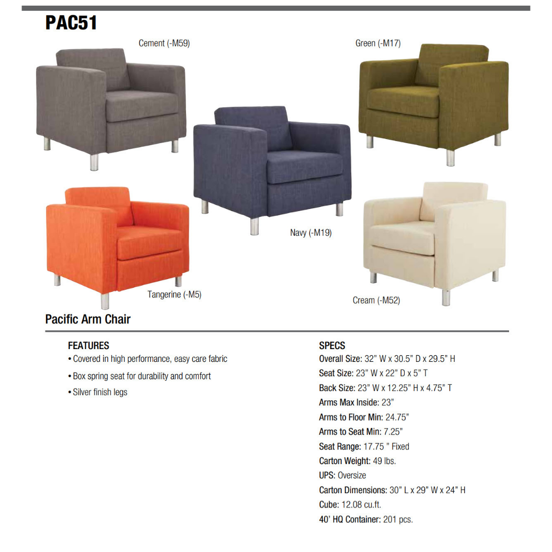 Pacific Lounge Chair (PAC51) (QUICK SHIP) - Image 4