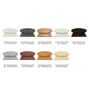 Wood Grain Laminate 24" - 96" Tabletops (3MM Series) (QUICK SHIP)