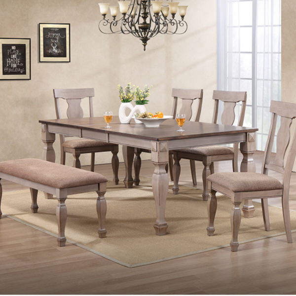 Bellavita Expandable 60' - 78" Dining Table (D6498-1) (QUICK SHIP) - Image 2