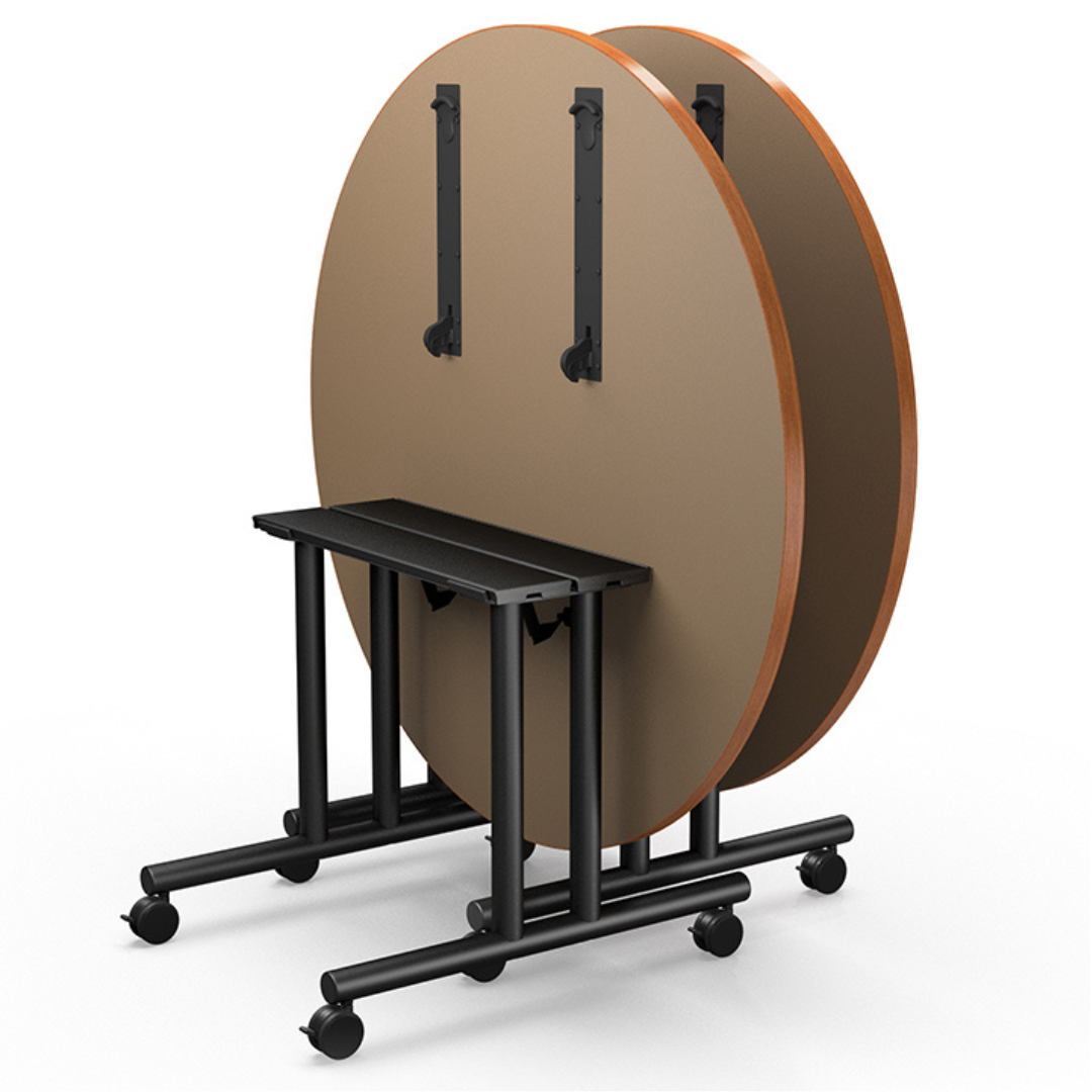 Pillar Nesting, Mobile 48" - 54" Tables, Metal Base (DRIRD Series)