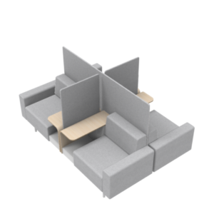 Exchange 4 Seat Console (E7024)