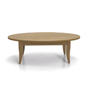 Langford Coffee Table with Curved Legs-Round (WLG16-36TR) Rectangle (WLG16-2436T) Oval (WLG16-243EL)