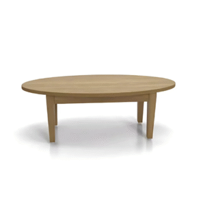 Langford Coffee Table with Tapered Legs-Round (WL16-36TR) Rectangle (WL16-2436T) Oval (WL16-243EL)