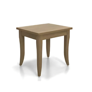 Langford Side Table with Curved Legs-Round (WLG22-24TR) Square (WLG22-20TC)
