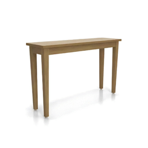 Langford Sofa Table with Tapered Legs 14x36 (WL30-1436T)