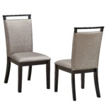 Houston Dining Chairs – Set Of 2 (Cappuccino) PC35-ST SERIES (QUICK SHIP)