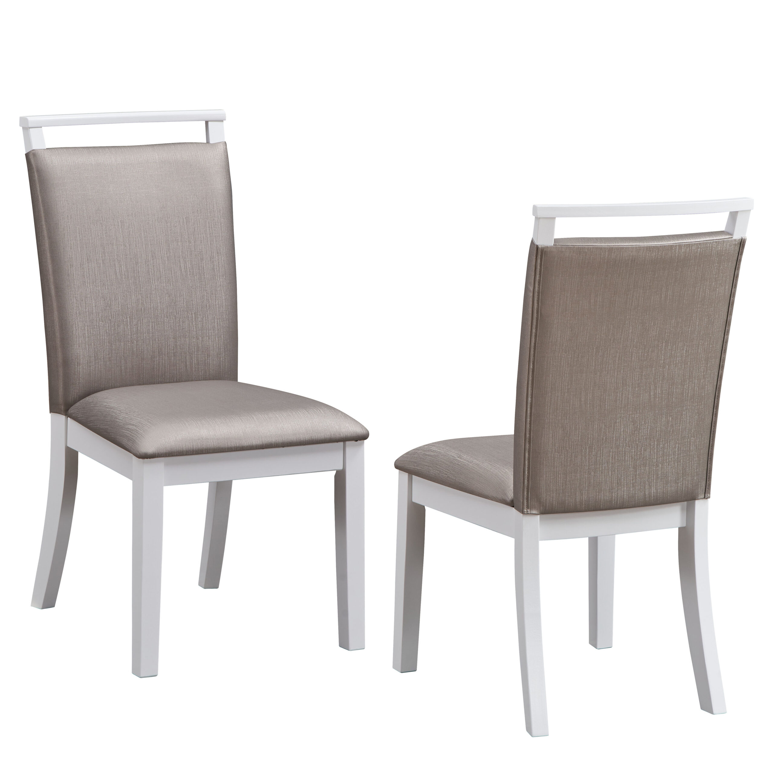 Houston Dining Chairs – Set Of 2 (White) (PC35-WH SERIES) (QUICK SHIP)