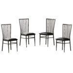 Delilah Metal Chairs – Set Of 4 (D4013-07 Series) (QUICK SHIP)