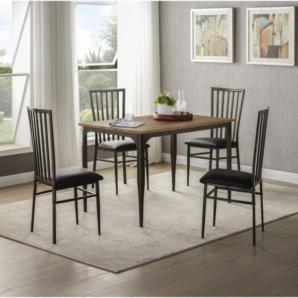 Delilah Metal Chairs – Set Of 4 (D4013-07 Series) (QUICK SHIP) - Image 2