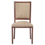 Milan Metal Side Chair (Dark Walnut) (5281-SC SERIES)