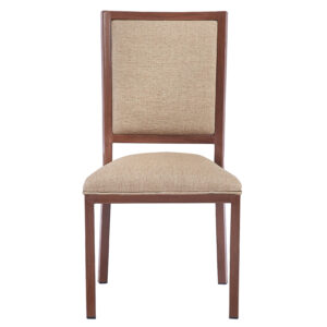 Milan Metal Side Chair (Dark Walnut) (5281-SC SERIES)