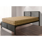 Morris Metal Bed with Slatted Headboard (B049 Series) Quick Ship