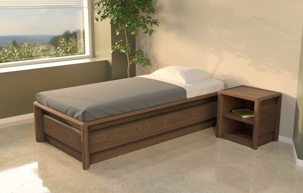 SEQUOIA™ Molded Plastic - Wood Grain Bed (200 Series) - Image 3