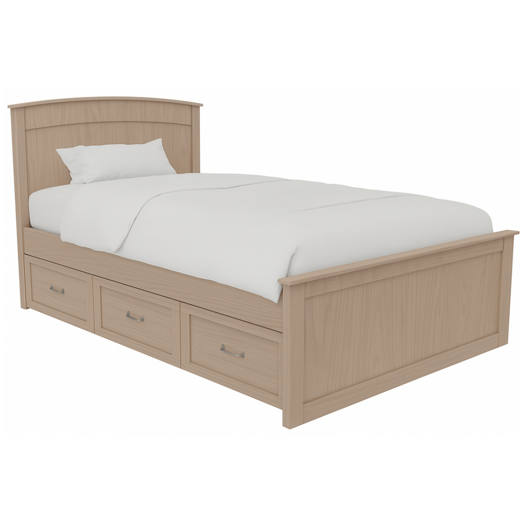 Evy Storage Bed - Multiple Finishes (MA-PPL-8430-3DWR) - Image 3