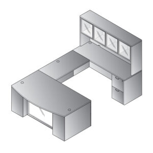 Napa Collection Desk Configuration (NAPCHY-TYP212G)