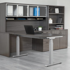 Napa Slate Grey Workstation with Ascend (NAPSGW-108X84-R1)